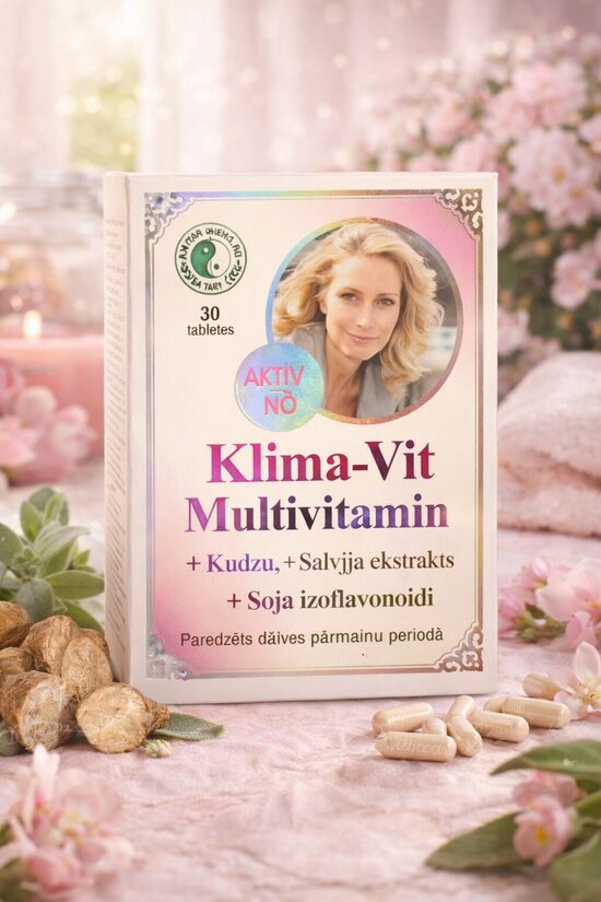 DĀMĀM PĀRMAIŅU PERIODĀ KLIMA-VIT MULTIVITAMIN 30 TABLETES